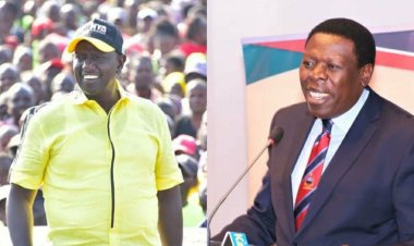 Ruto's Reply To Eugene Wamalwa Saying He Almost Slapped Him (VIDEO)