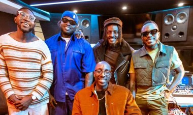Inside Sauti Sol, Khaligraph New Song Ahead Of Elections [VIDEO]