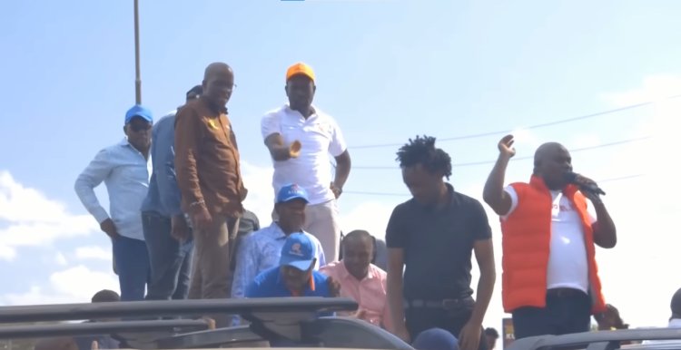 Bahati Responds To Being Thrown Out Of Azimio Rally