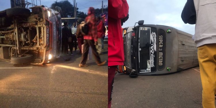 Second Nairobi Expressway Accident Involving Matatu Occurs