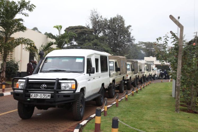 DCI Fixes 32 Vehicles At Ksh9.4 Million [PHOTOS]