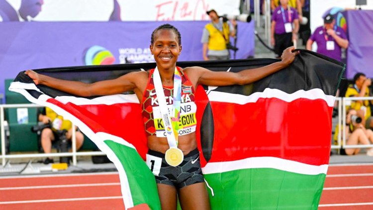 2022 World Championships: Faith Kipyegon Bags Kenya's First Gold
