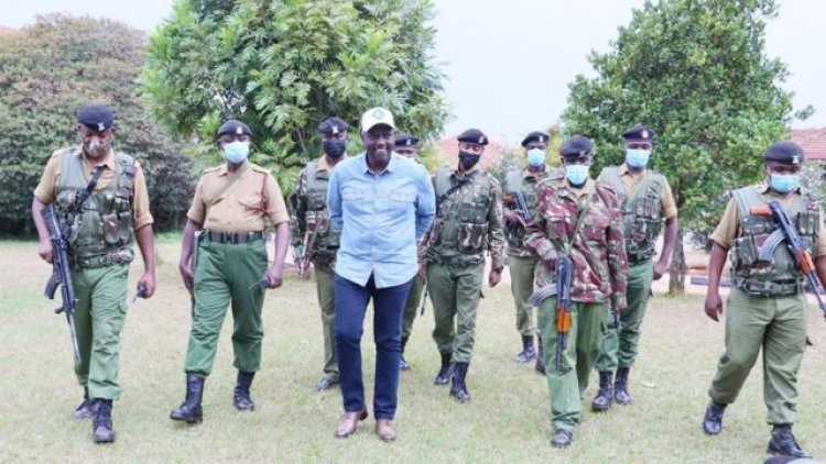 Cop In Ruto's Security Team Injured After Fight at Mansion