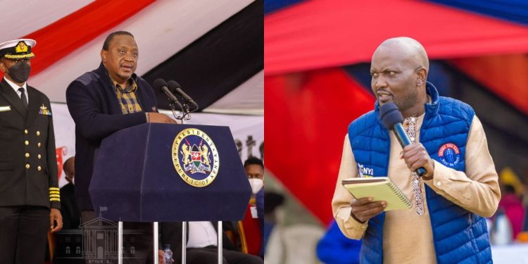 Moses Kuria Tells Police Uhuru Is Threatening Him