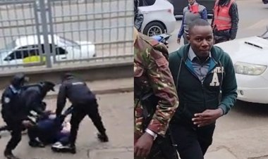 Journalist Assaulted While Covering Dramatic Fight Outside Nairobi Mall [VIDEOS]