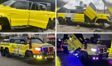 Youth Behind Design Of Ruto's Ksh100M Campaign Truck Joins Azimio
