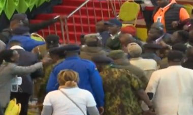 Raila's Chief Agent Goes Viral Amidst Chaos At Bomas [VIDEOS]