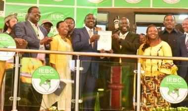 IEBC: Ruto Gazetted As President-Elect