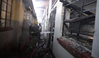 Fire Breaks Out At Kisumu Boys [PHOTOS]