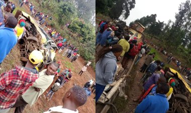 Pupil Among 3 Killed After School Bus Crashes Into Lorry [PHOTOS]