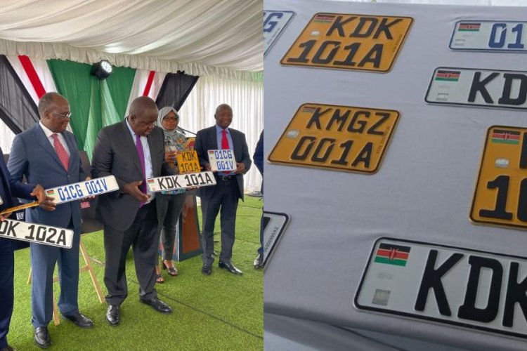 NTSA How To Apply For New Digital Number Plates Viral Tea Ke