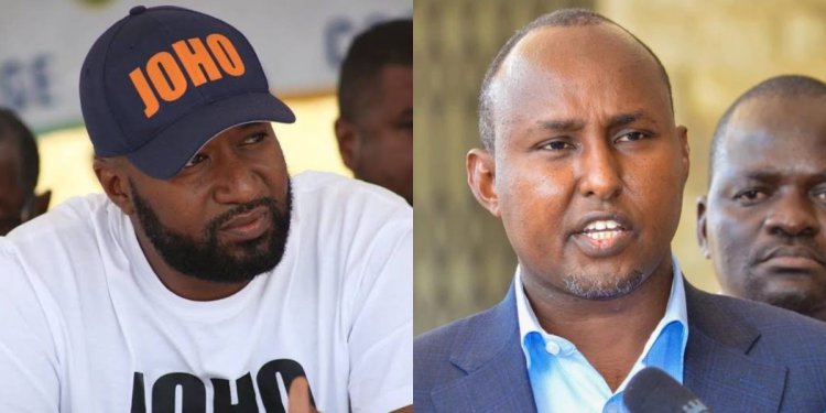 Joho, Junet Face KOT Wrath After Posting Edited Video Of Ruto's Address