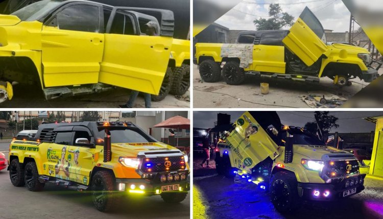 Youth Behind Design Of Ruto's Ksh100M Campaign Truck Joins Azimio