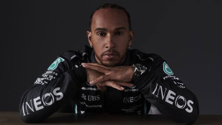 Formula One Driver Lewis Hamilton In Kenya