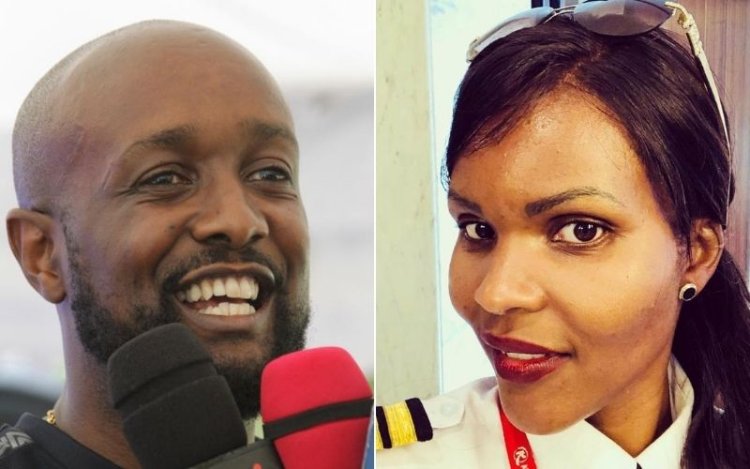 KQ Pilot Ruth Karauri Given Idea Of Celebrating Husband's Election Win