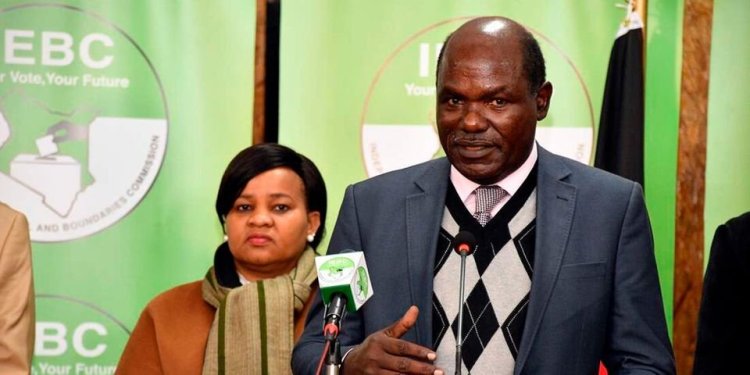 Chebukati Arrives At Bomas As Commissioners Reject Presidential Results