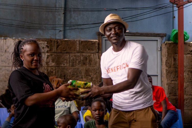Details Of US-Based Author's Visit To Kibera Slums
