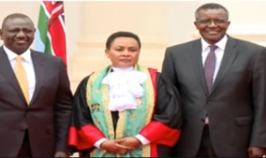Maraga Appears At State House In Ruto's Presence [VIDEO]