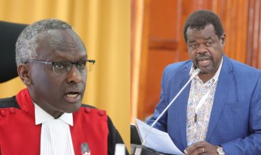 Justice Lenaola Threatened Me Via WhatsApp- Omtatah