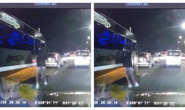 Watch Thief Snatch Mobile Phone In Moving Thika Road Traffic [VIDEO]