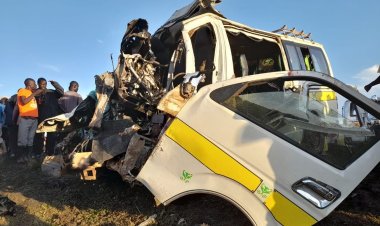 8 Killed On The Spot After Matatu Crashes Into Fuel Tanker