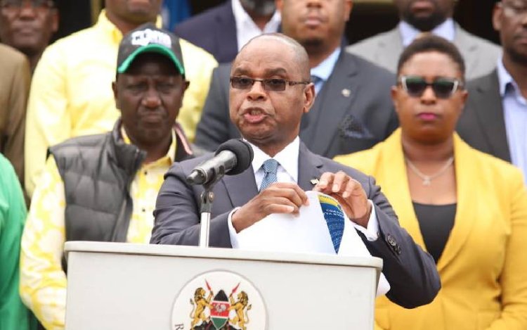 Amason Kingi Elected Senate Speaker, Gets Deputy