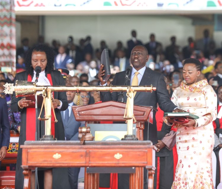 Ruto Sworn In As Kenya's Fifth President