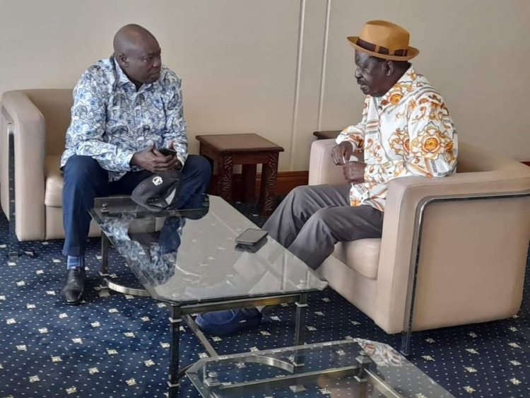 DP Gachagua Confirms Meeting Raila In Mombasa [PHOTOS]