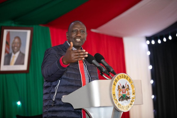 You Shall Be Taught How To Use Forks, Spoons- Ruto to MPs