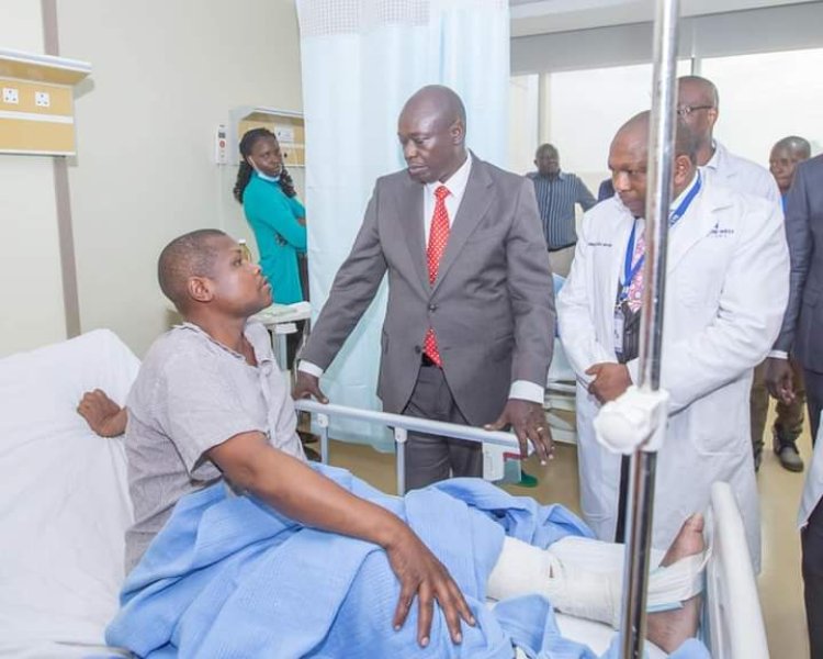 Presidential Escort Officers In Hospital After Road Accident