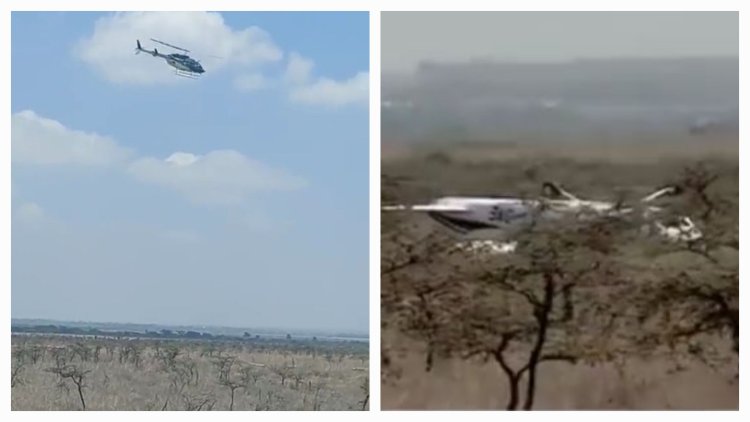4 Survive Plane Crash At Nairobi National Park [VIDEO]