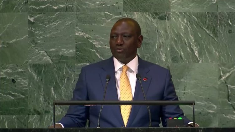 President Ruto's Full Speech at UN General Assembly