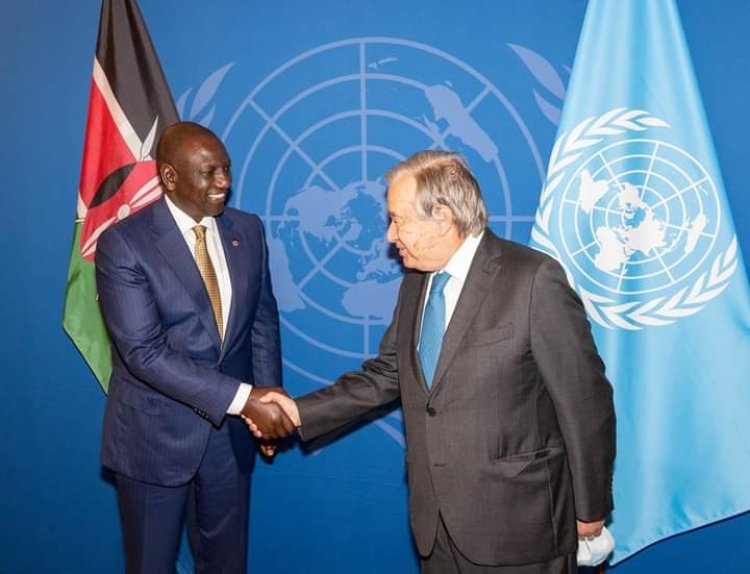 Ruto Tells Presidents About Kenya's Struggling Economy In UN Assembly