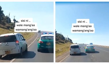 Police Condemn NTSA After Hot Pursuit Along Rift Valley Road [VIDEO]