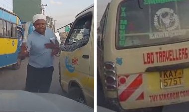 NTSA Goes After Matatu Driver Threatening Motorist With Panga [VIDEO]