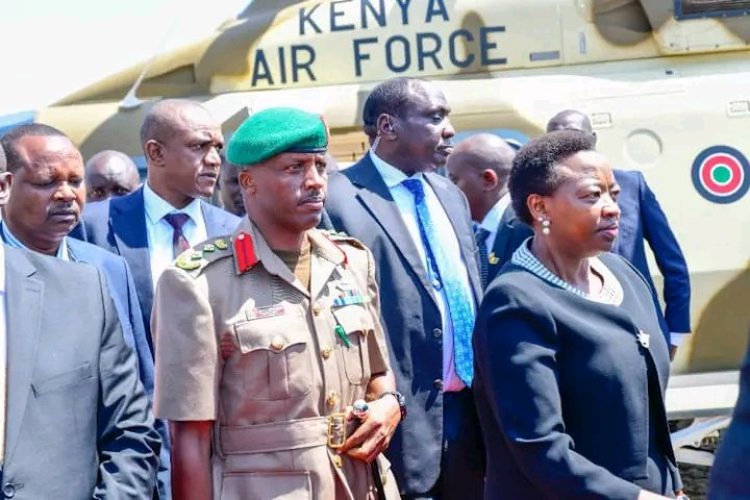 Ruto Picks Kenya Army Officer As New Aide De Camp