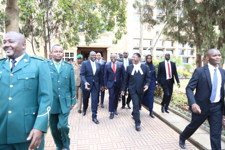 Wetangula Explains Ruto's Surprise Lunch Date At Parliament
