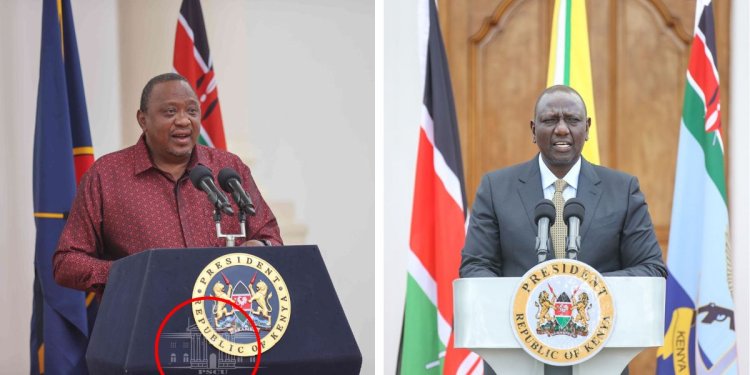 No Watermark In Photos: Ruto's State House Changes From Uhuru's Term