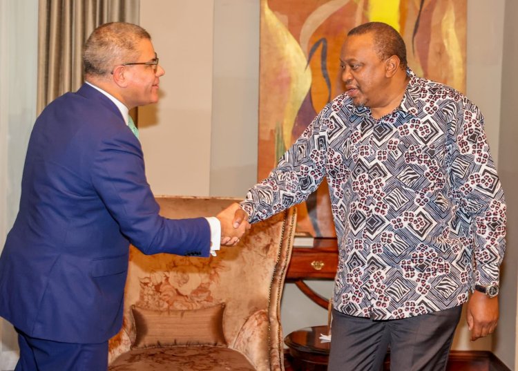 Photo Of Uhuru After Handing Power To Ruto Emerges