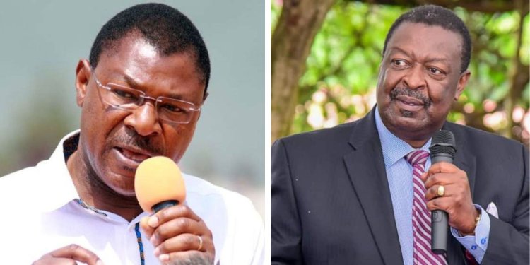 Wetangula: Musalia Mudavadi's Prime CS Post Is Legal