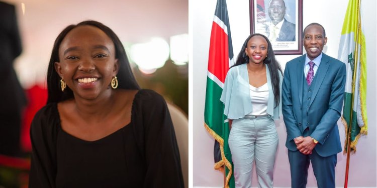 Charlene Ruto Cementing Father's Legacy By Meeting Top Officials