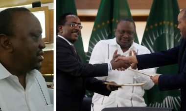 Video Of Uhuru Speaking After Ethiopia-Tigray Peace Deal