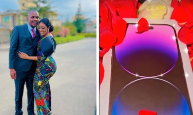 Kennedy Rapudo Gifts Amber Ray Ksh295,000 Phone [PHOTO]