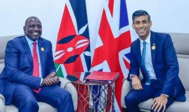 Ruto Meets UK PM With Kenyan Roots At COP 27
