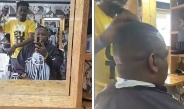 Kenyans React To Sonko Getting Ksh300 Haircut [VIDEO]