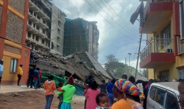 One In Critical Condition After 7-Storey Building Collapses in Kasarani