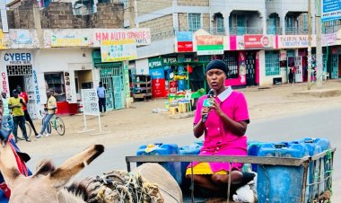 Awinja Brings Rongai to Standstill After Man Wins Ticket to Qatar on Odibets [PHOTOS]