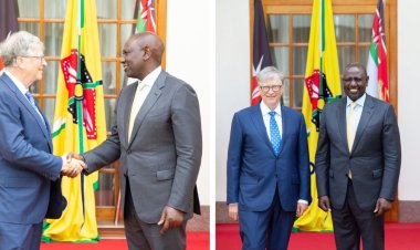 Ruto Hosts Bill Gates At State House [PHOTOS]