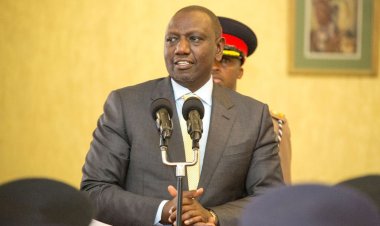 Ruto Moves To Clean Up Nairobi River