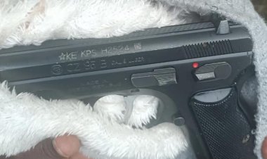 Stolen Police Gun Recovered In Kakamega Crackdown